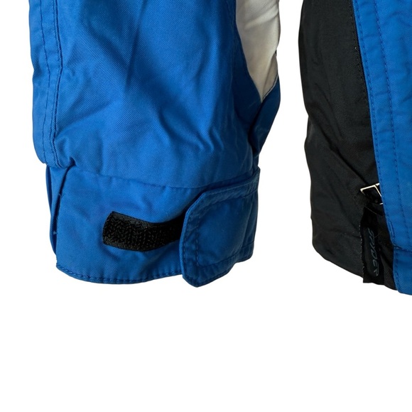 Spyder Snowshoe Youth Sz 16 Blue Water Resistant Snowboarding Jacket Fleece Warm - Picture 4 of 11